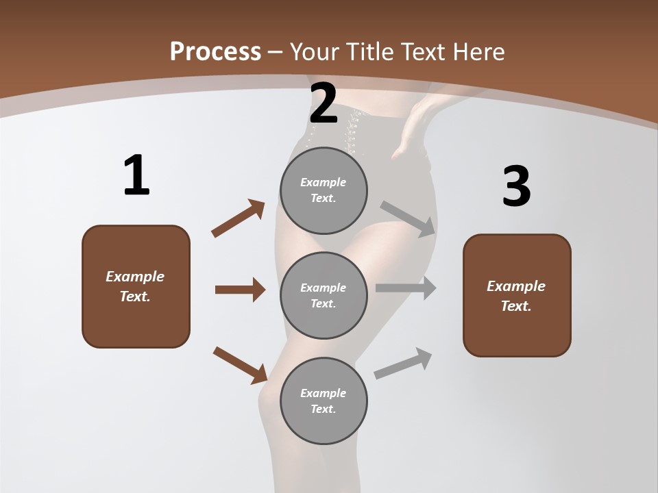 Cute Lady People PowerPoint Template