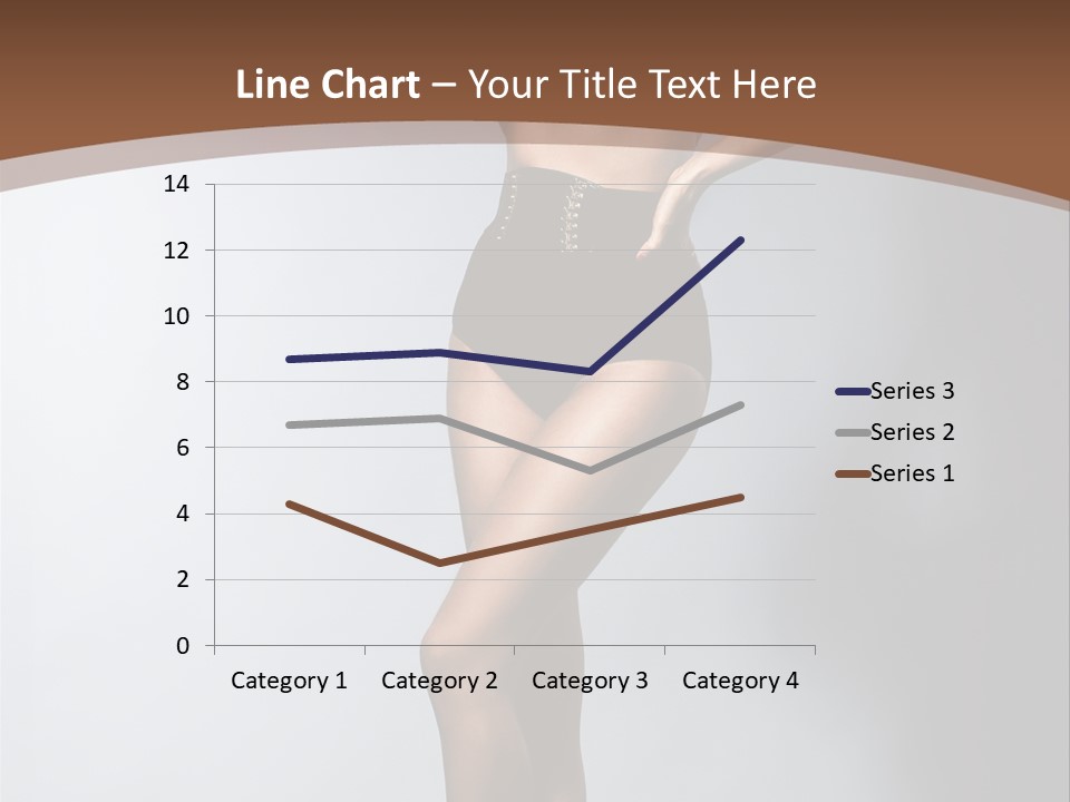 Cute Lady People PowerPoint Template