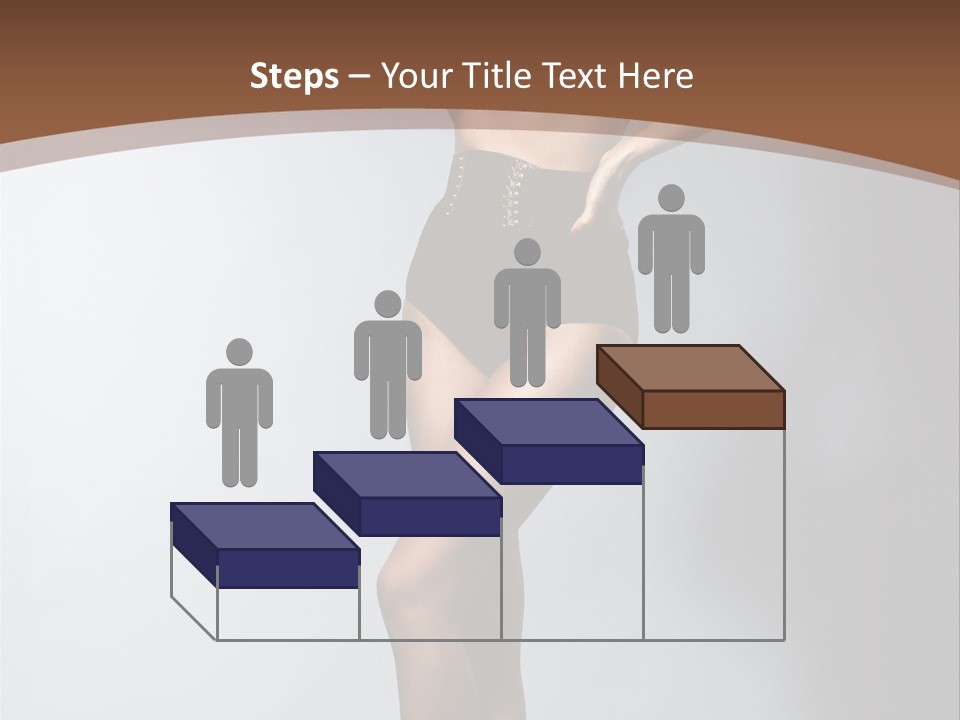 Cute Lady People PowerPoint Template