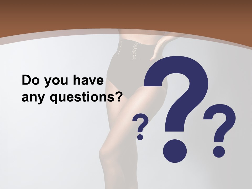 Cute Lady People PowerPoint Template