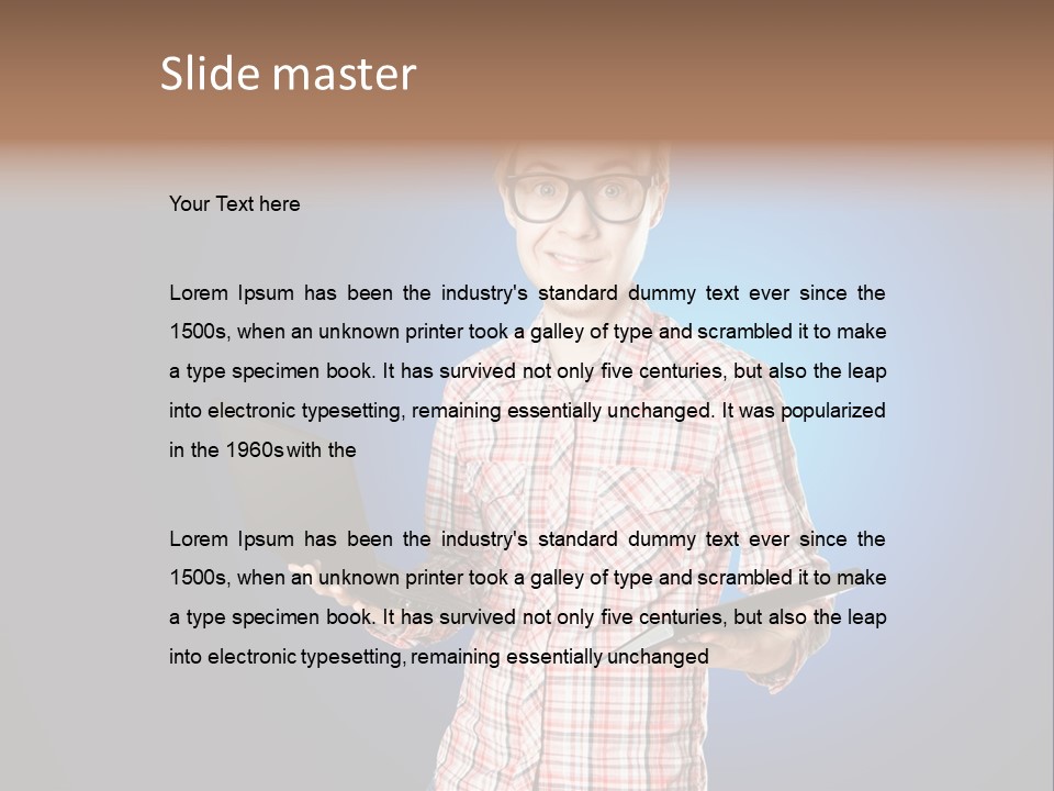Mobility Programmer Boy PowerPoint Template
