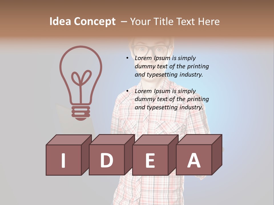Mobility Programmer Boy PowerPoint Template