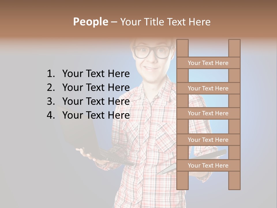 Mobility Programmer Boy PowerPoint Template