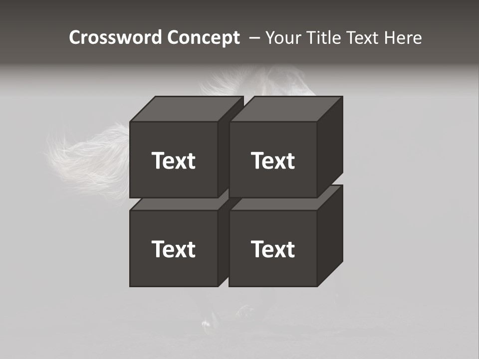 Darkly Horse Outdoor PowerPoint Template