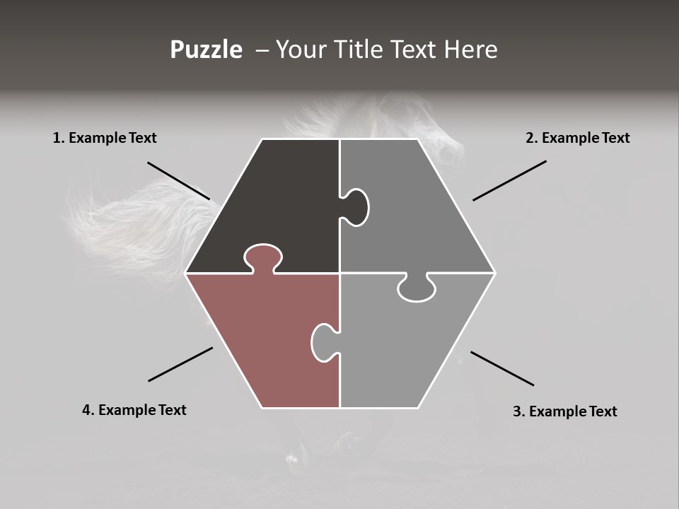 Darkly Horse Outdoor PowerPoint Template