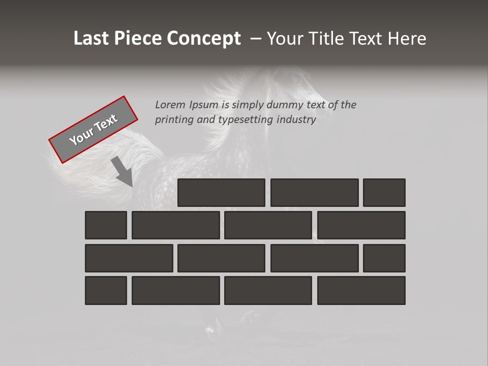 Darkly Horse Outdoor PowerPoint Template