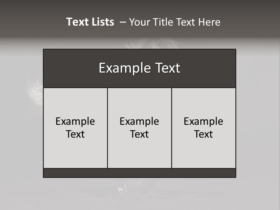 Darkly Horse Outdoor PowerPoint Template