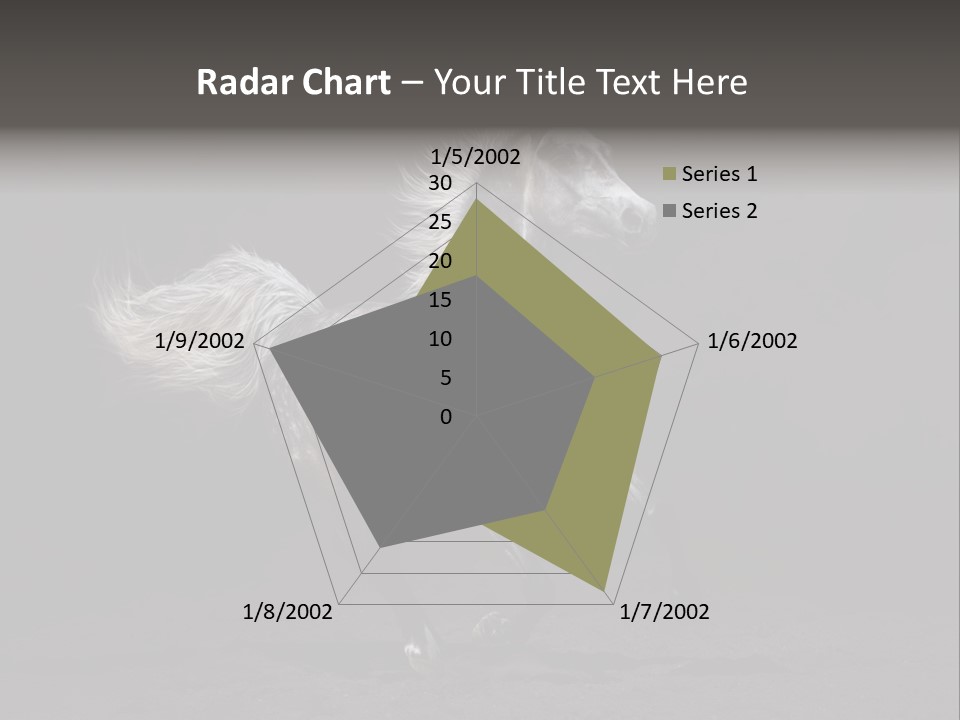 Darkly Horse Outdoor PowerPoint Template