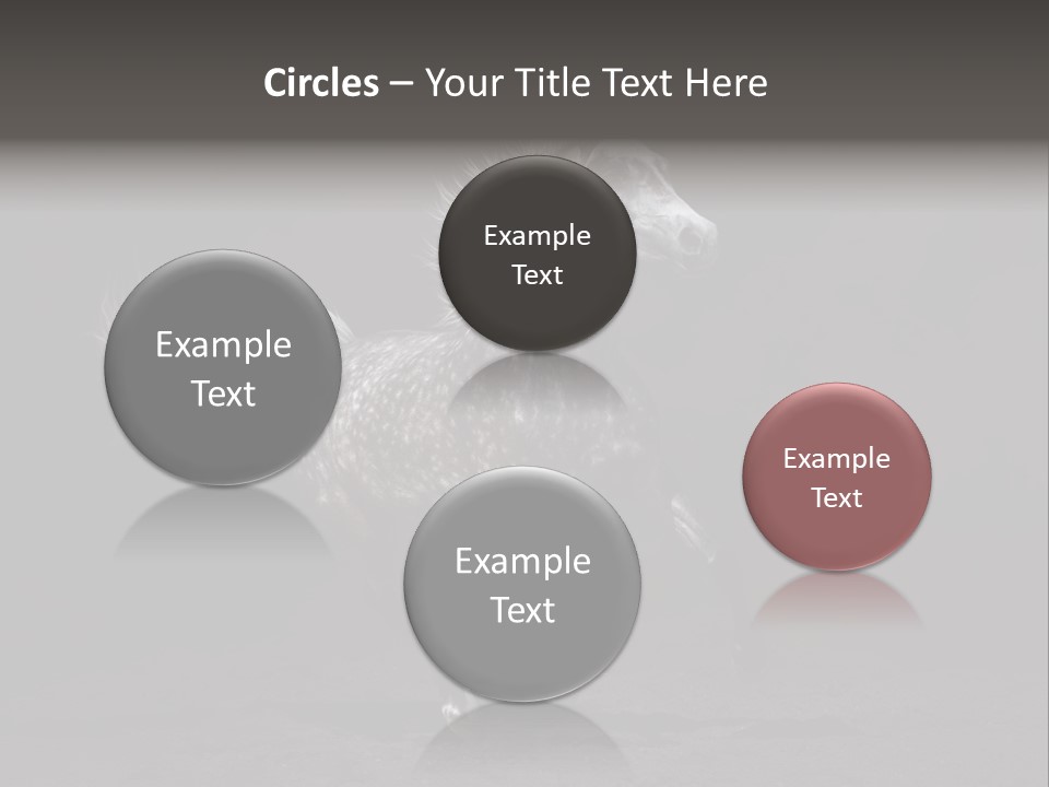 Darkly Horse Outdoor PowerPoint Template