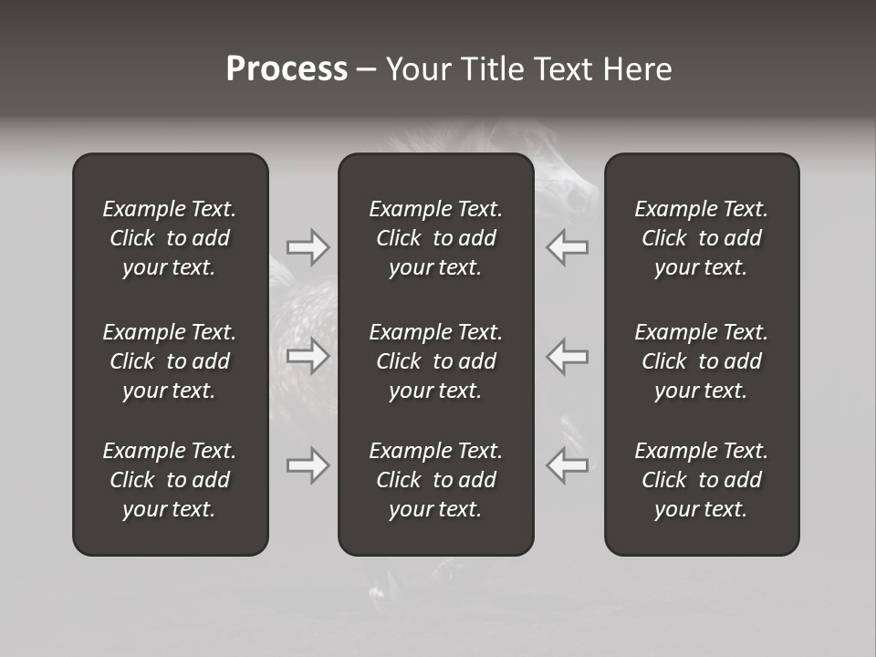 Darkly Horse Outdoor PowerPoint Template