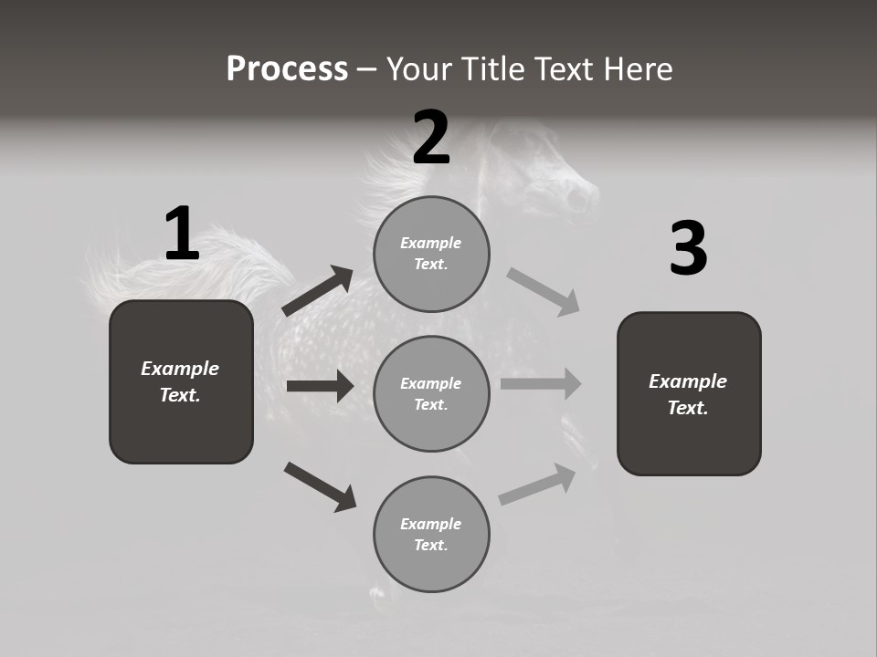 Darkly Horse Outdoor PowerPoint Template