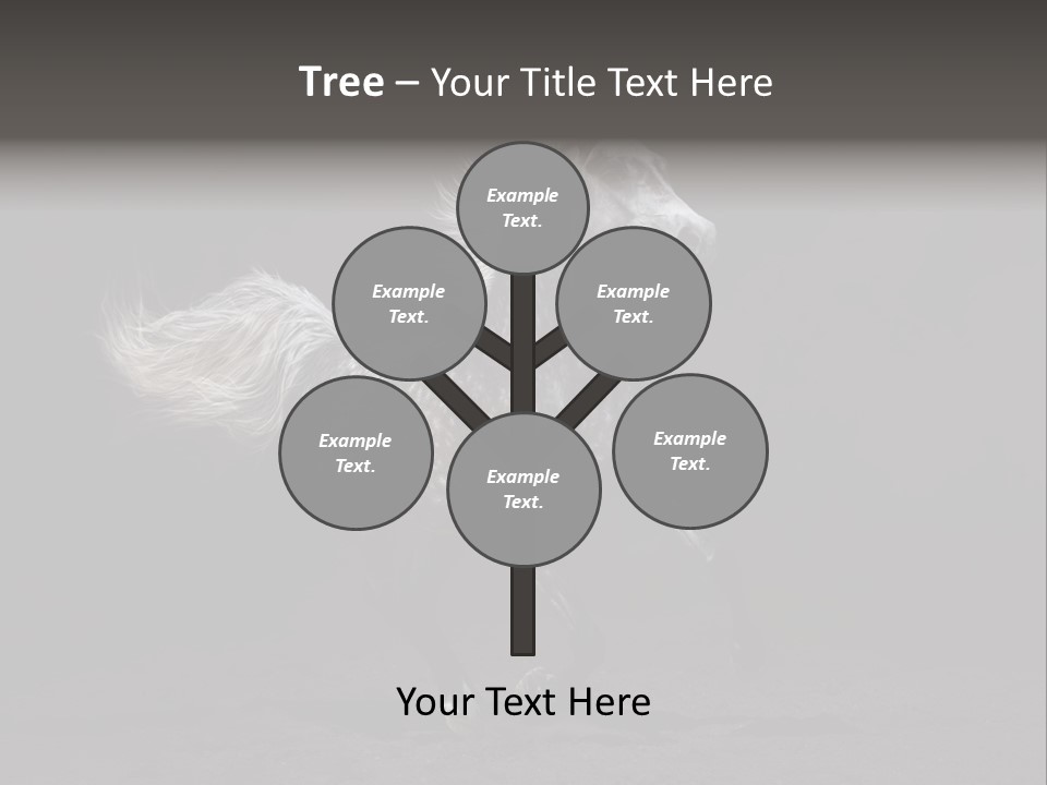 Darkly Horse Outdoor PowerPoint Template