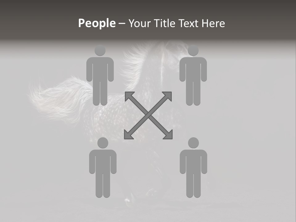 Darkly Horse Outdoor PowerPoint Template