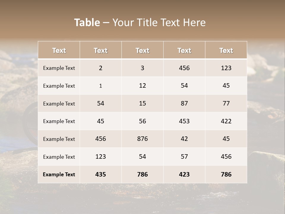 Cycle Sportive Rider PowerPoint Template