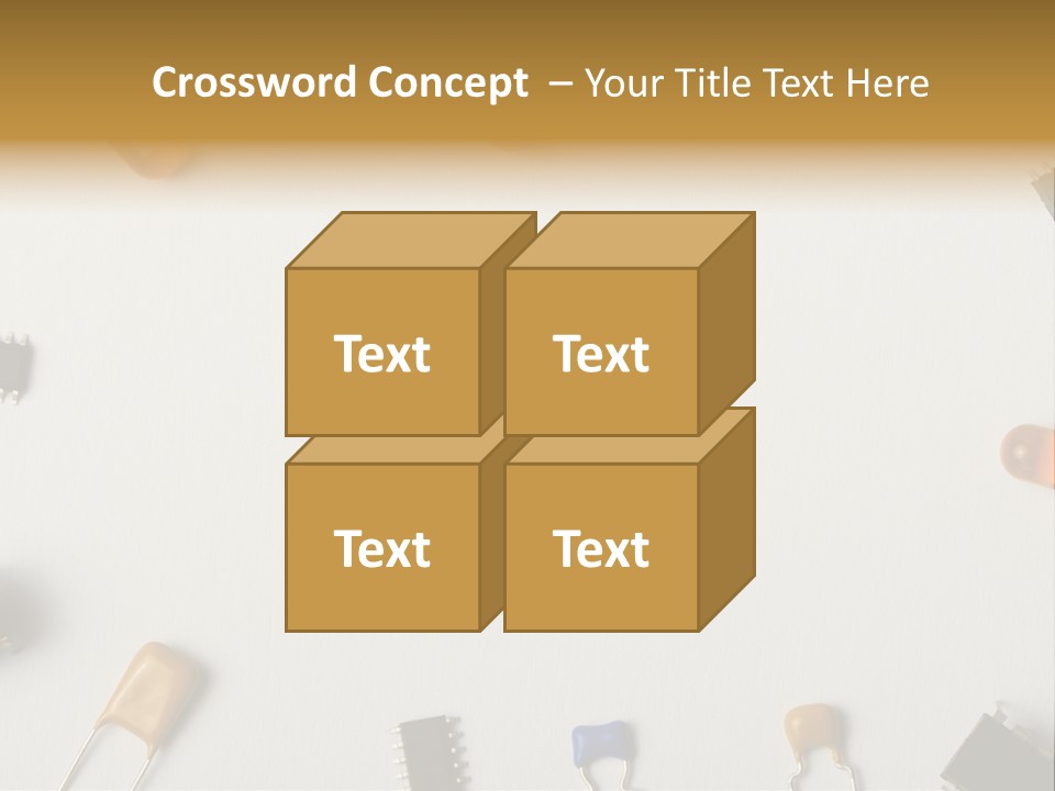 Invitation Foot Integrated Circuit PowerPoint Template