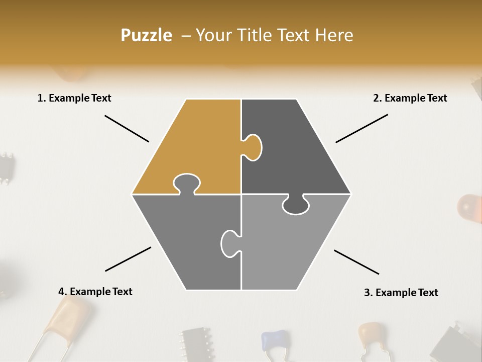 Invitation Foot Integrated Circuit PowerPoint Template