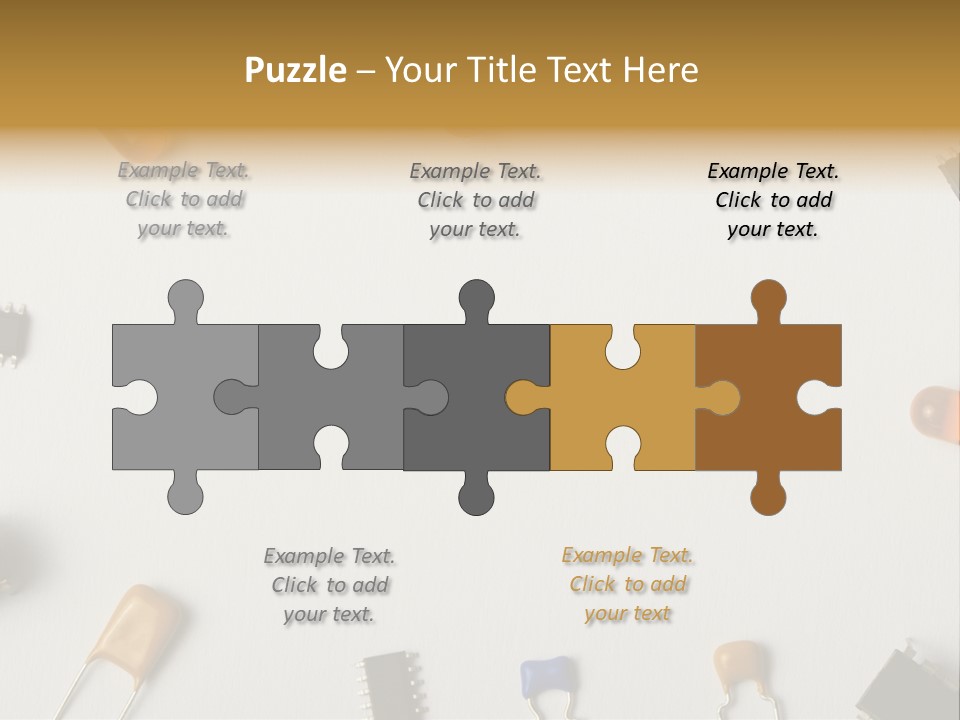 Invitation Foot Integrated Circuit PowerPoint Template