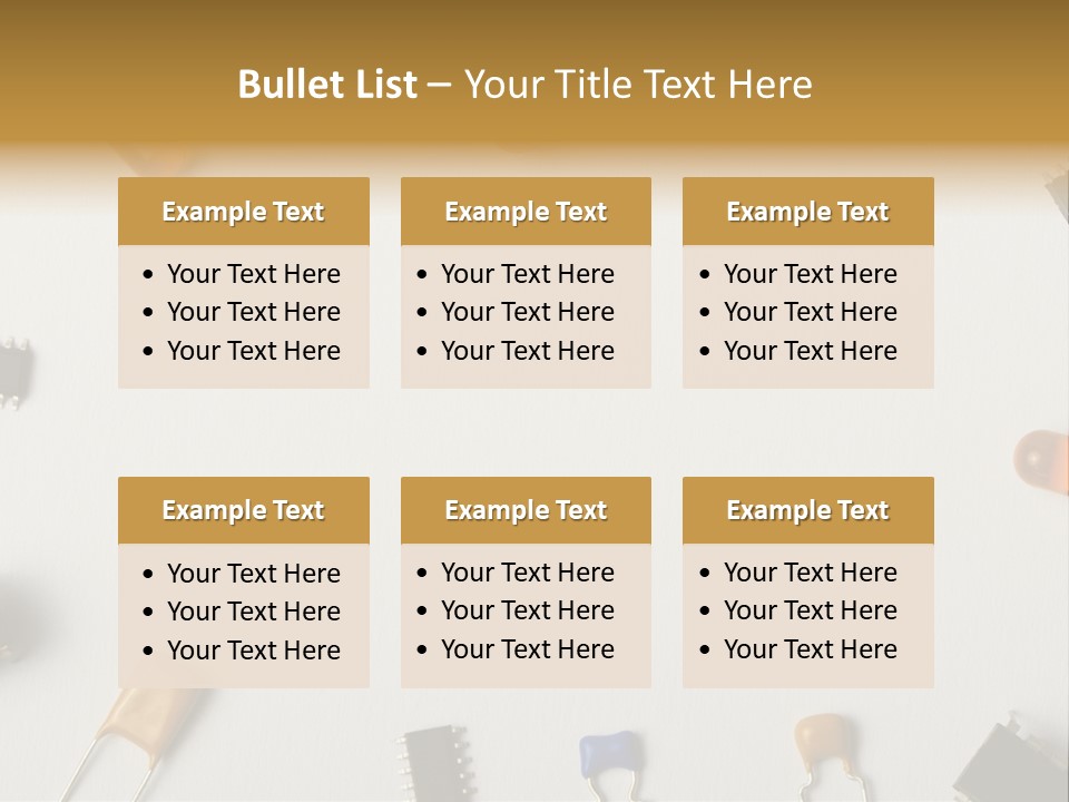 Invitation Foot Integrated Circuit PowerPoint Template