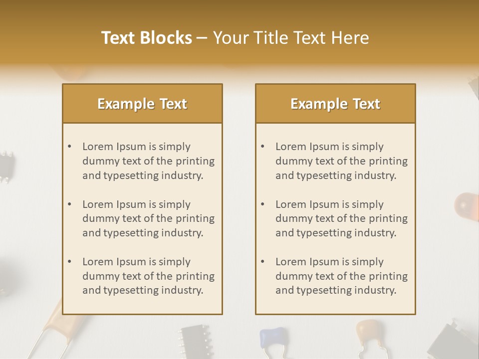 Invitation Foot Integrated Circuit PowerPoint Template