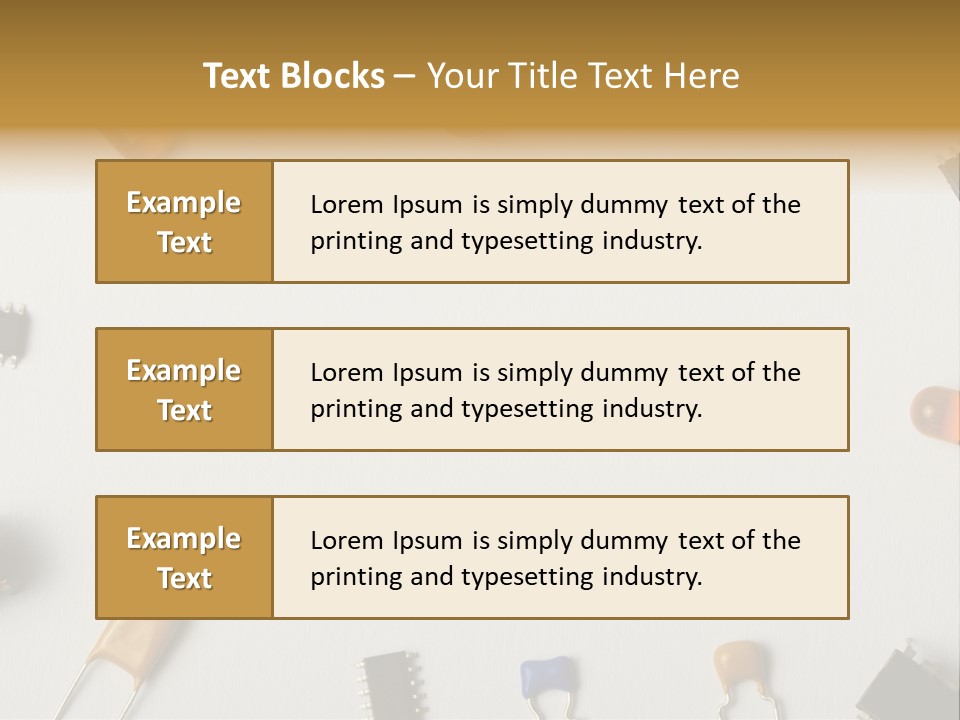 Invitation Foot Integrated Circuit PowerPoint Template