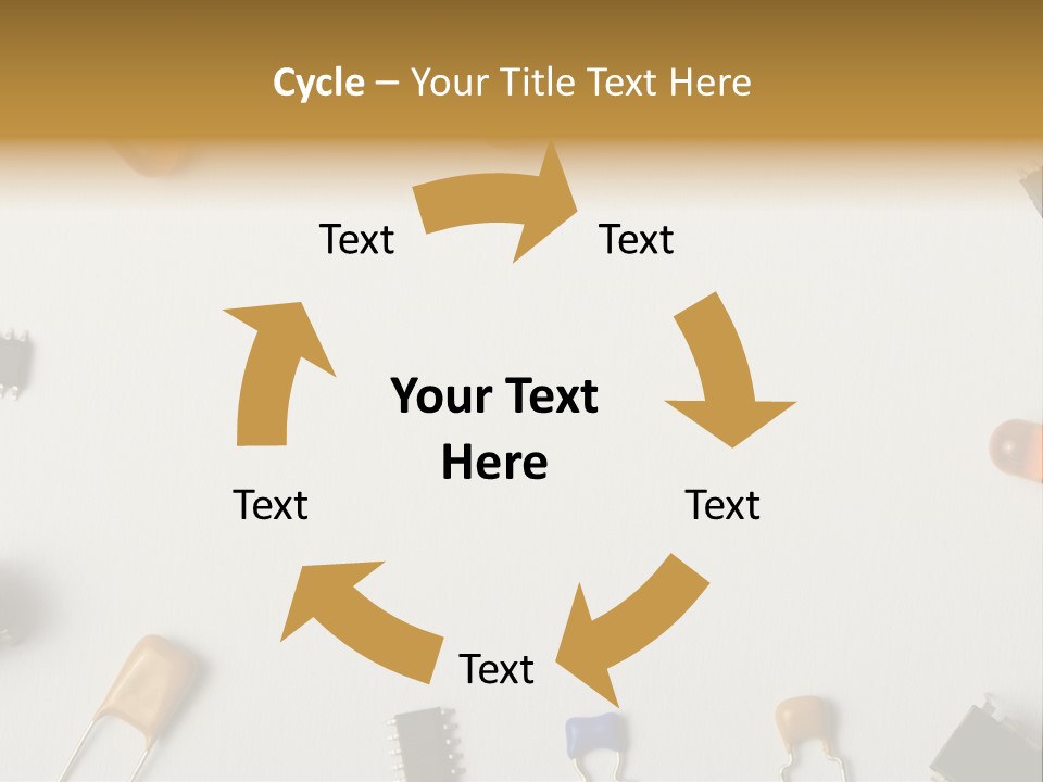 Invitation Foot Integrated Circuit PowerPoint Template