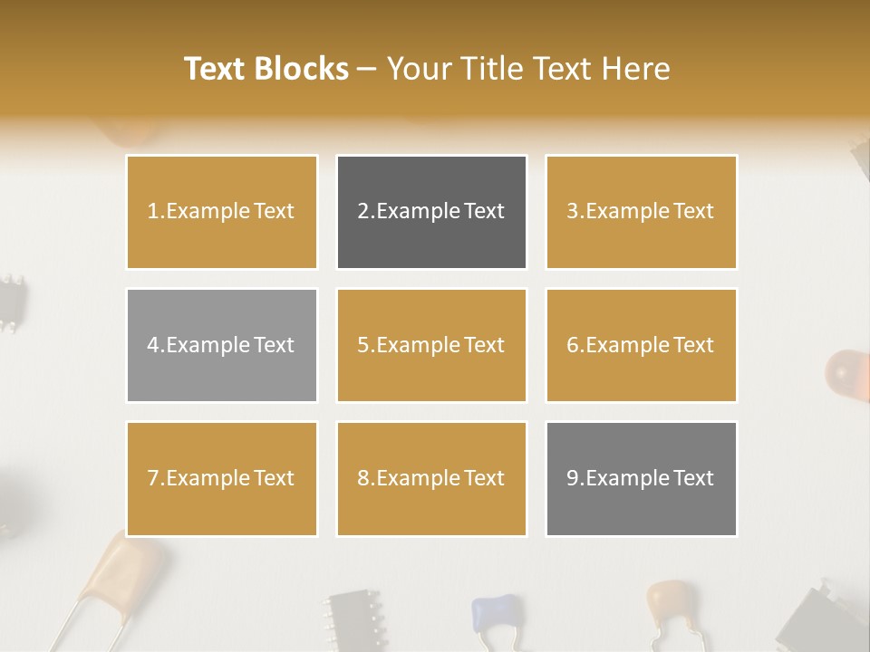 Invitation Foot Integrated Circuit PowerPoint Template