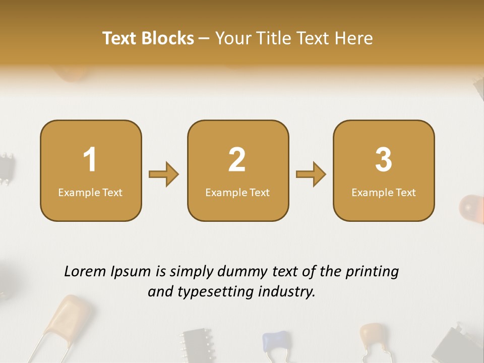 Invitation Foot Integrated Circuit PowerPoint Template