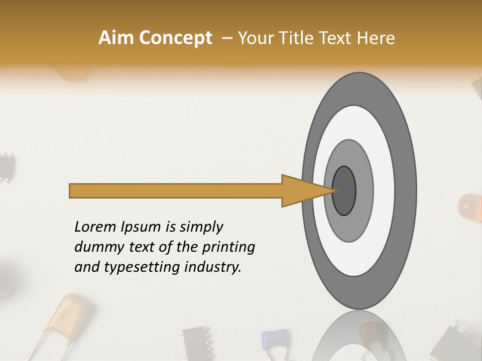 Invitation Foot Integrated Circuit PowerPoint Template