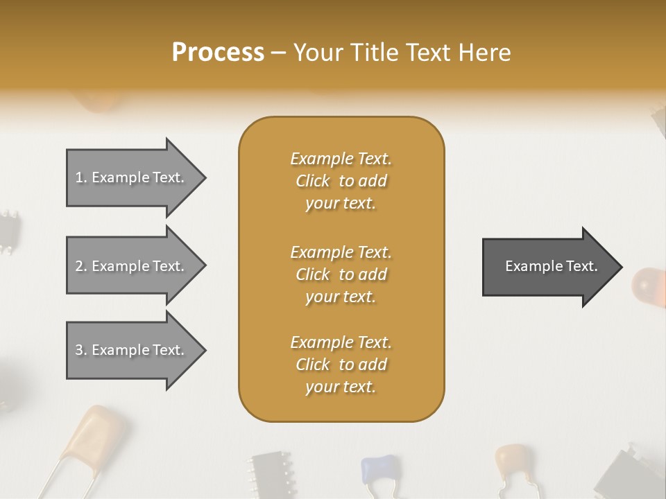 Invitation Foot Integrated Circuit PowerPoint Template