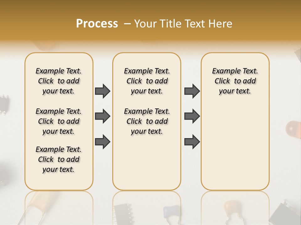 Invitation Foot Integrated Circuit PowerPoint Template