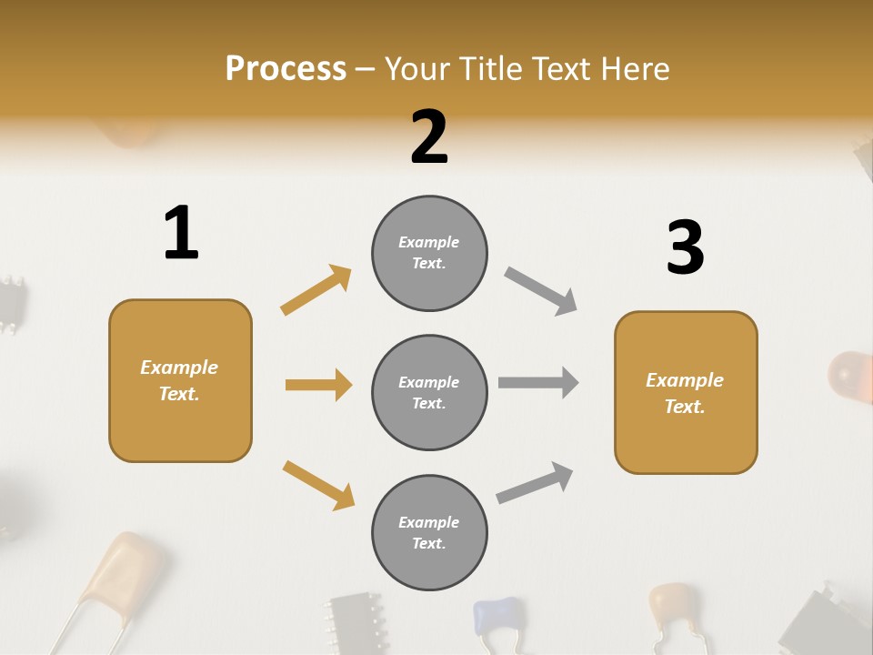 Invitation Foot Integrated Circuit PowerPoint Template