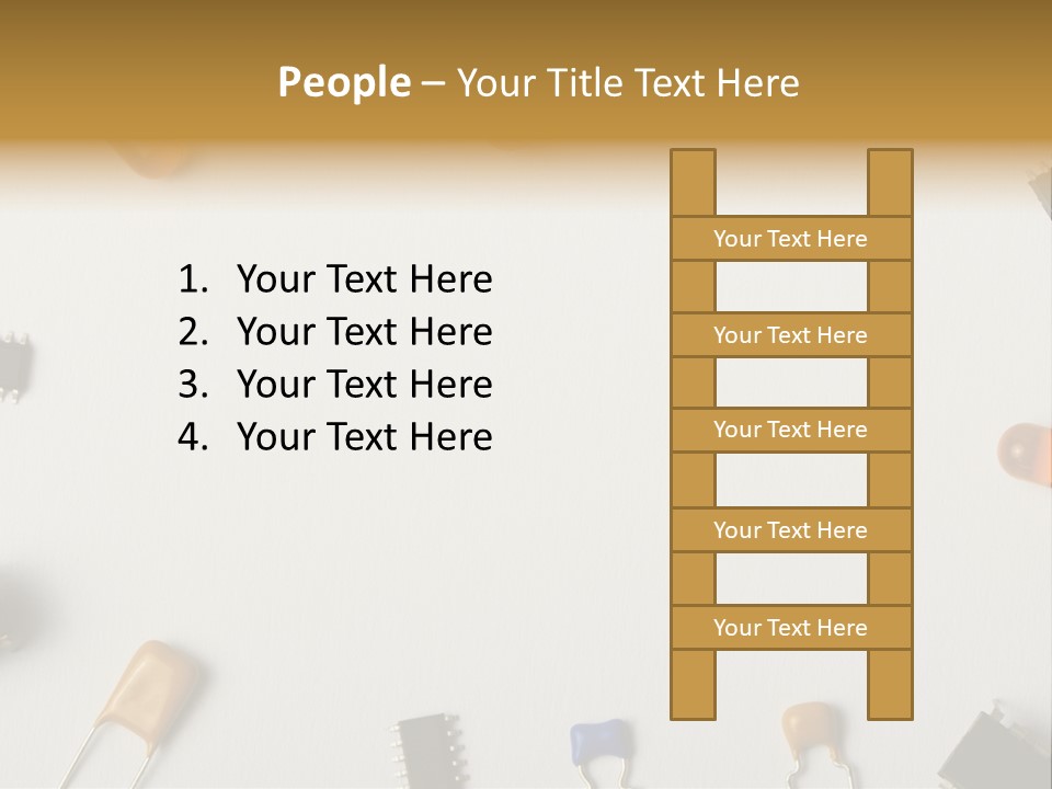Invitation Foot Integrated Circuit PowerPoint Template