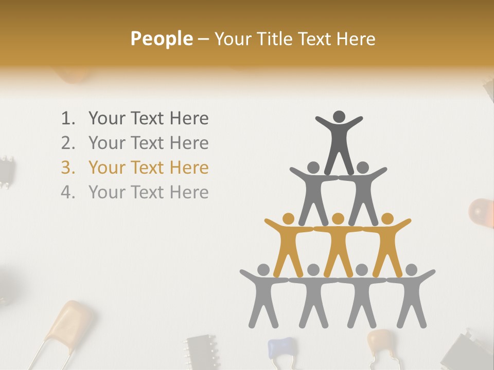 Invitation Foot Integrated Circuit PowerPoint Template