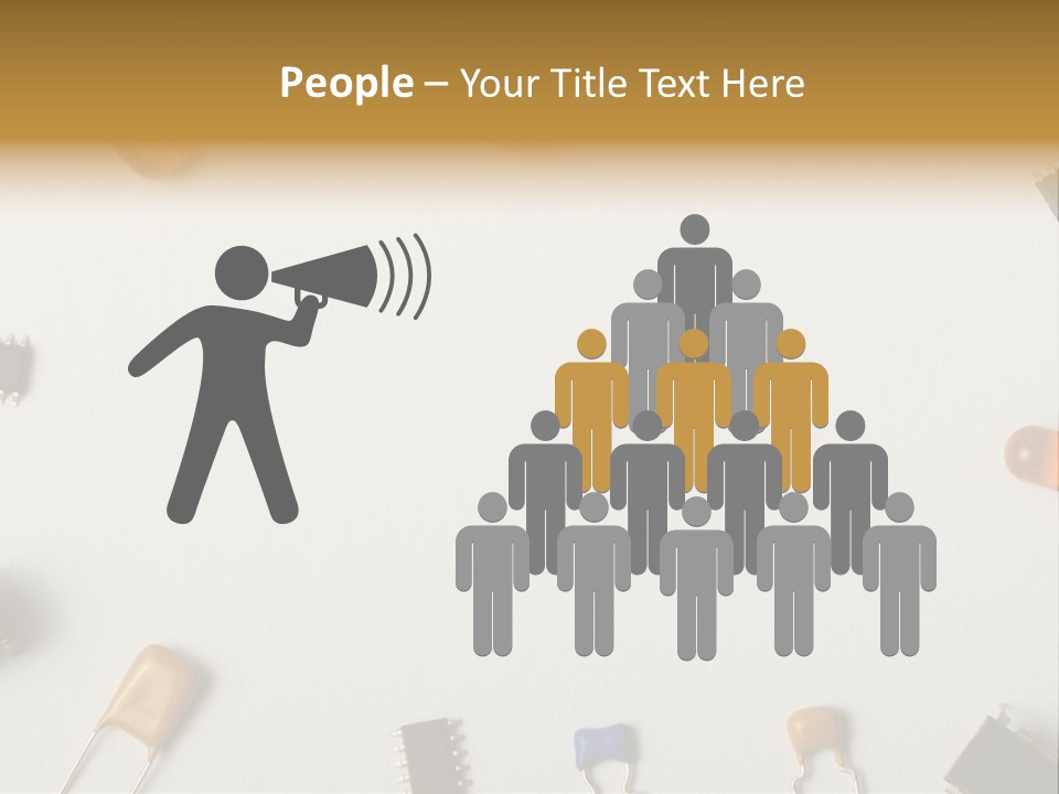 Invitation Foot Integrated Circuit PowerPoint Template