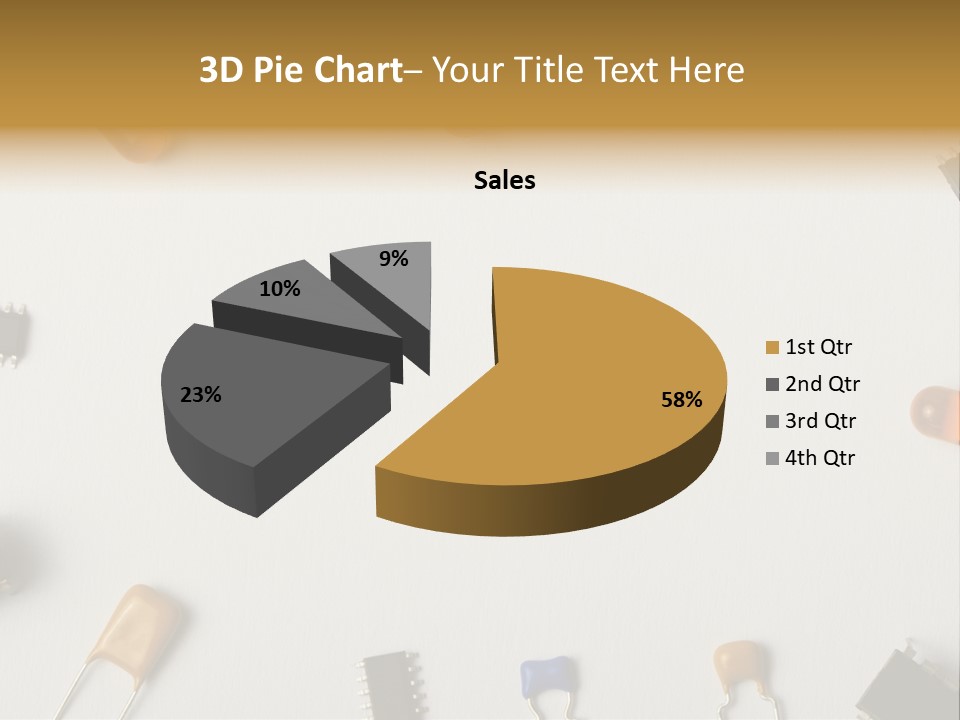 Invitation Foot Integrated Circuit PowerPoint Template