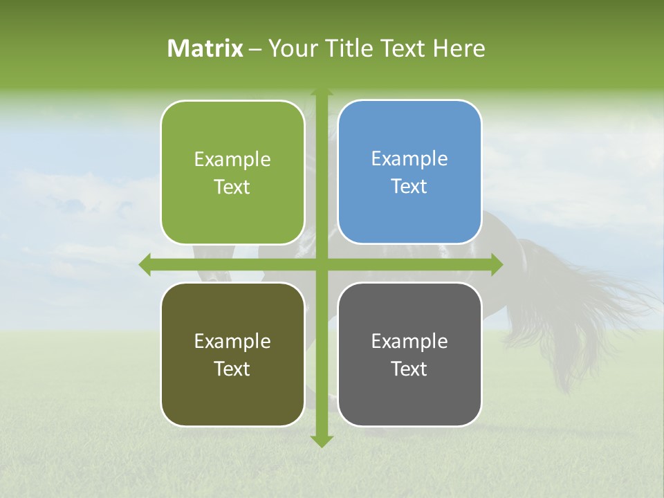 Stallion Livestock Outdoor PowerPoint Template