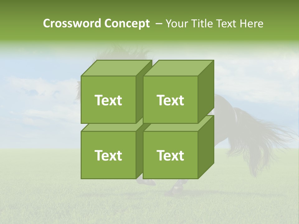 Stallion Livestock Outdoor PowerPoint Template