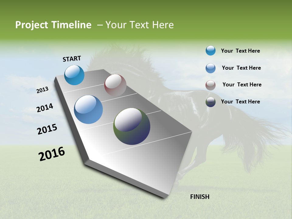 Stallion Livestock Outdoor PowerPoint Template