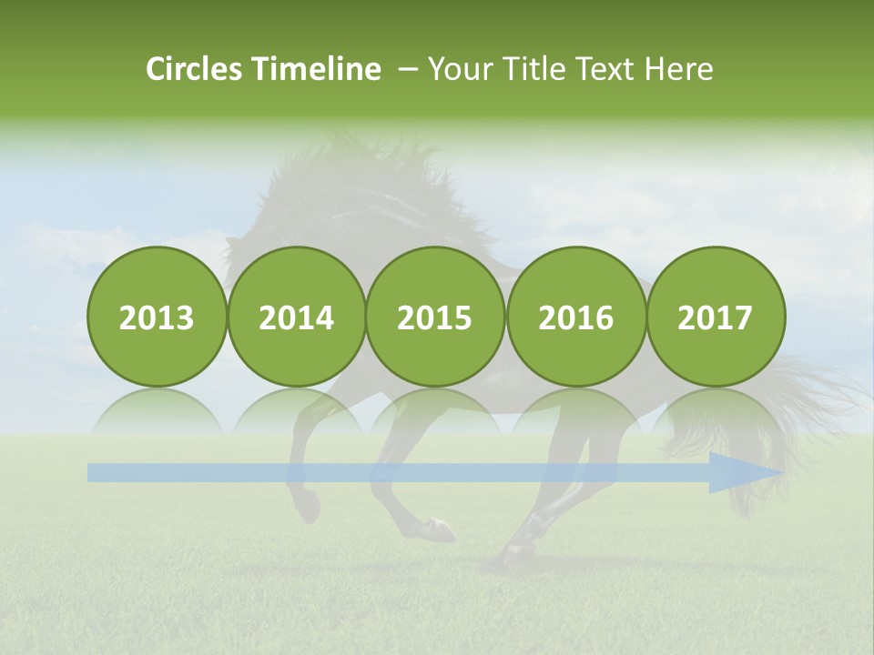 Stallion Livestock Outdoor PowerPoint Template