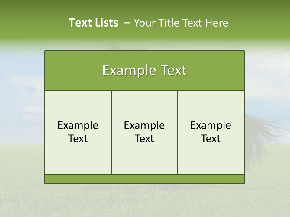 Stallion Livestock Outdoor PowerPoint Template