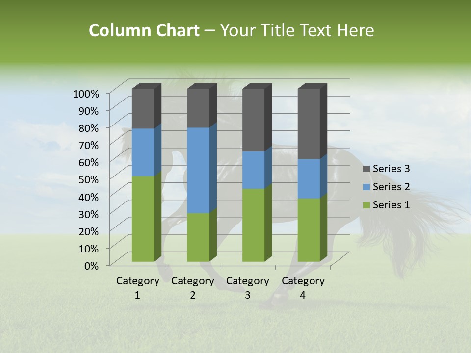 Stallion Livestock Outdoor PowerPoint Template