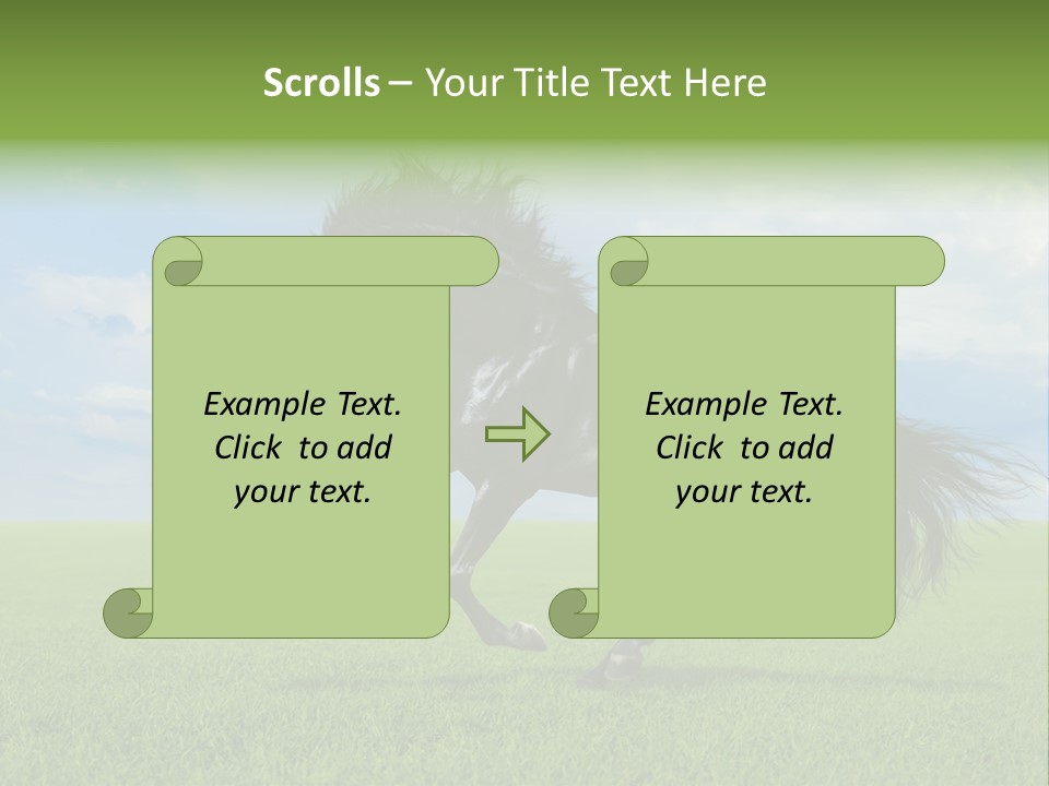 Stallion Livestock Outdoor PowerPoint Template