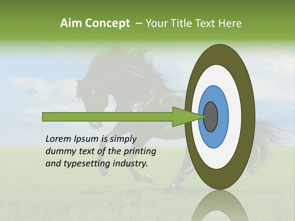 Stallion Livestock Outdoor PowerPoint Template