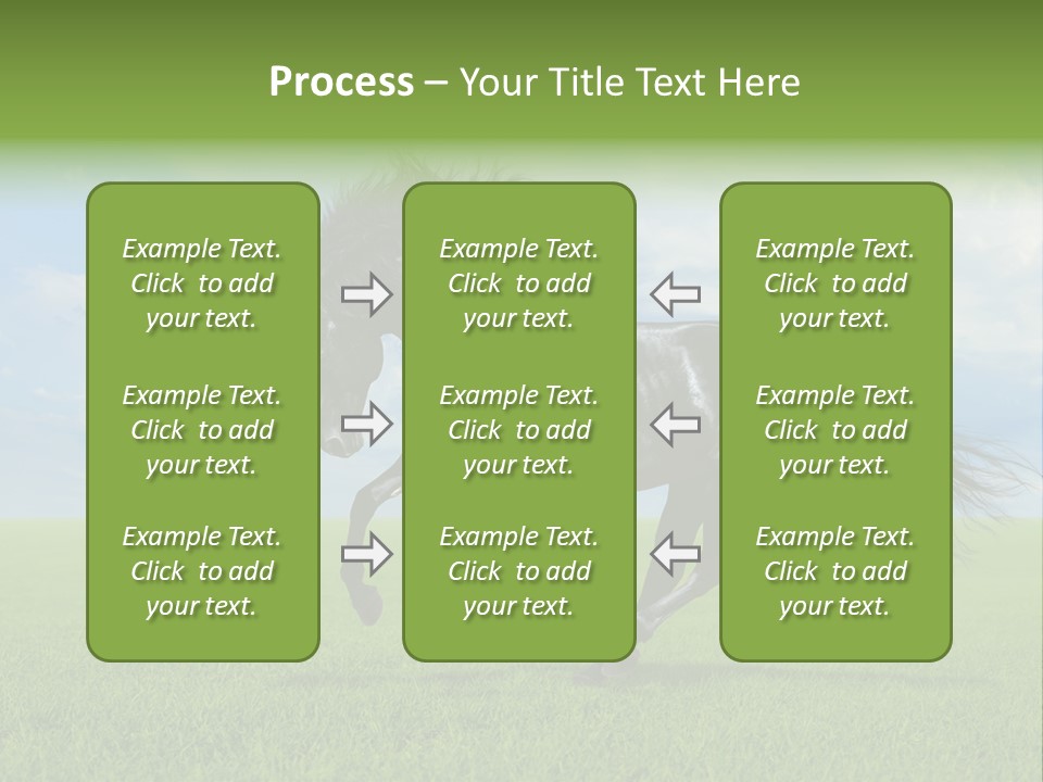 Stallion Livestock Outdoor PowerPoint Template
