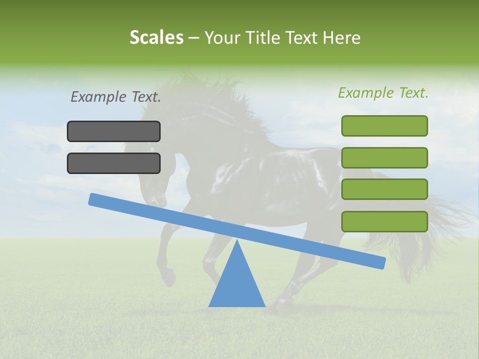 Stallion Livestock Outdoor PowerPoint Template