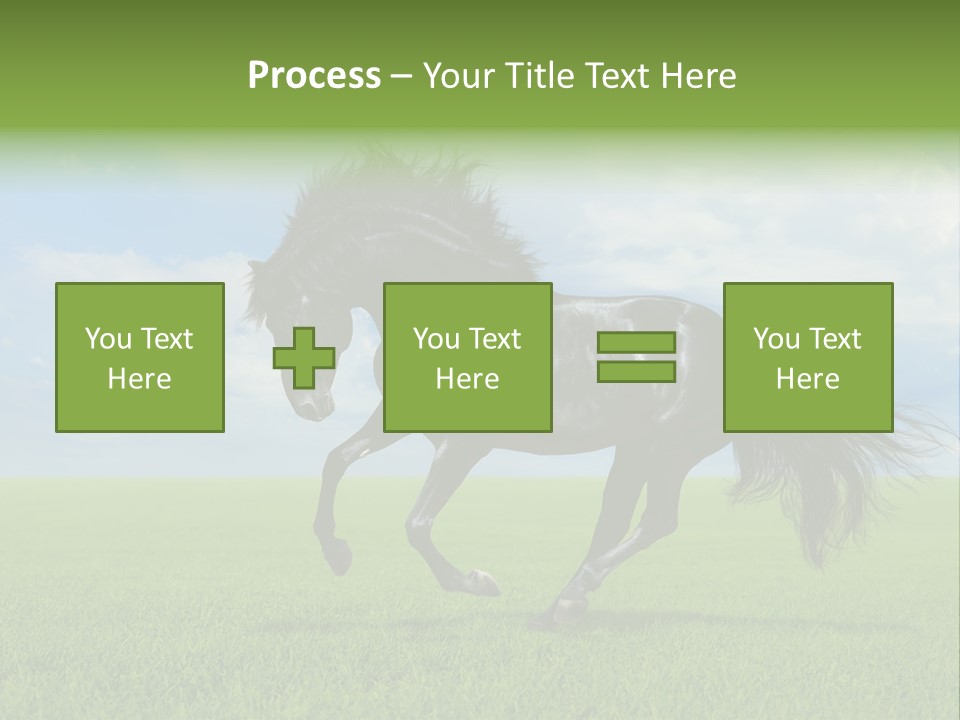 Stallion Livestock Outdoor PowerPoint Template