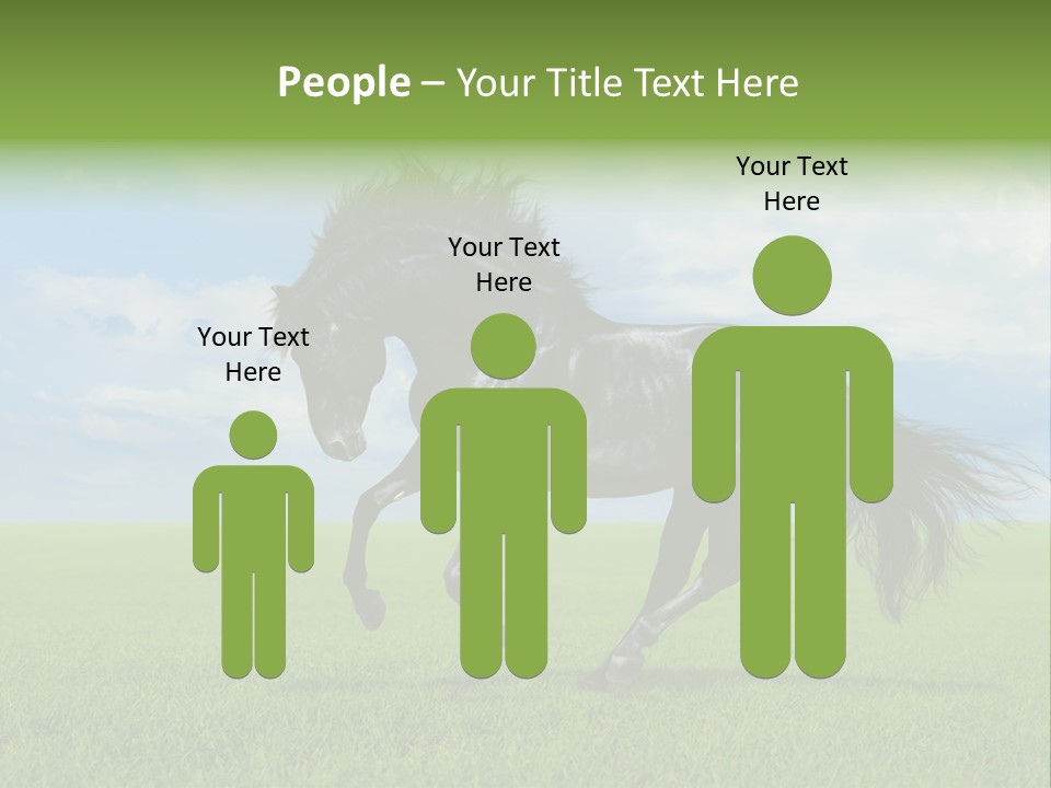 Stallion Livestock Outdoor PowerPoint Template