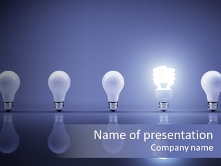 Glass Power Eco Friendly PowerPoint Template