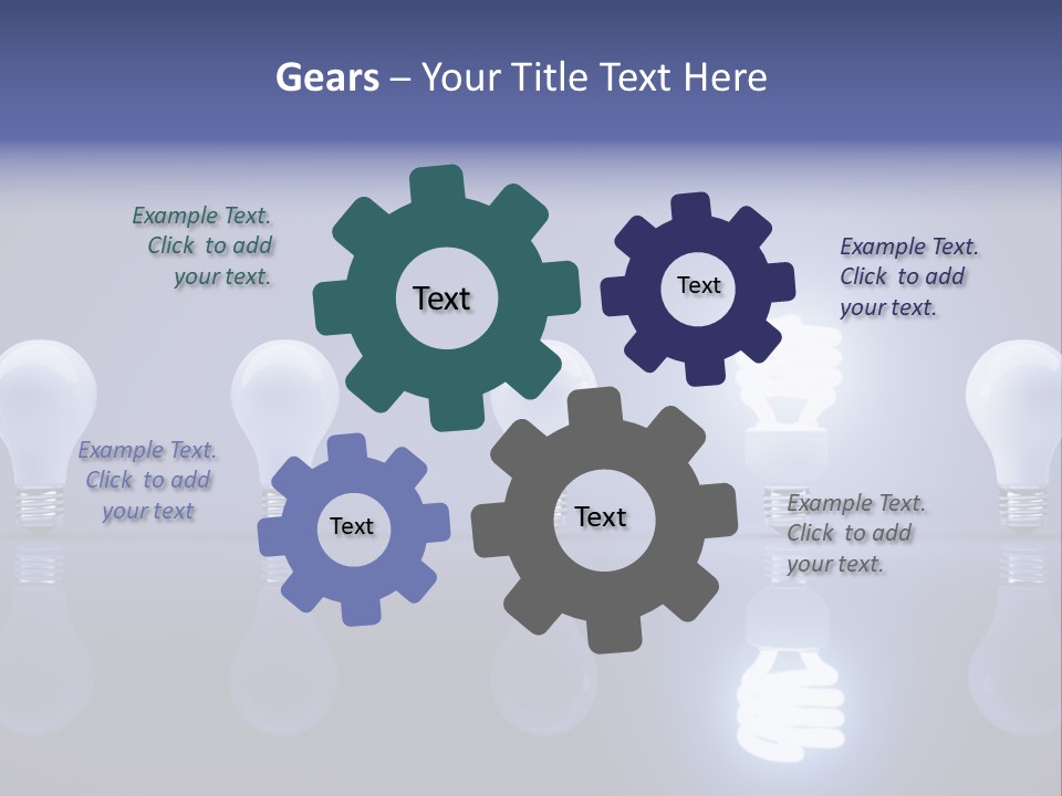 Glass Power Eco Friendly PowerPoint Template