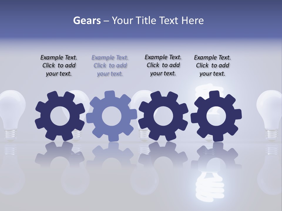 Glass Power Eco Friendly PowerPoint Template